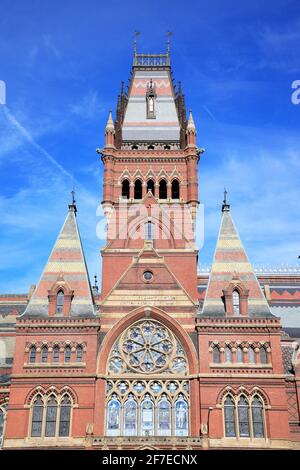 Memorial Hall of Harvard University.Cambridge.Massachusetts.USA Banque D'Images