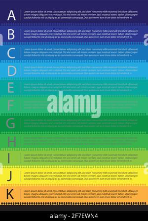 Mise en page du modèle de conception adaptée au Web et au graphique. Illustration de Vecteur