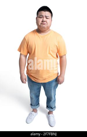 Jeune homme triste Banque D'Images