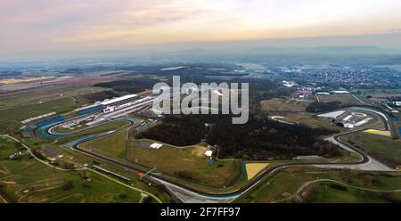 Hungaroring, circuit officiel forma 1 de la Hongrie à Mogyorod. De nombreux événements de sports automobiles sont organisés Banque D'Images