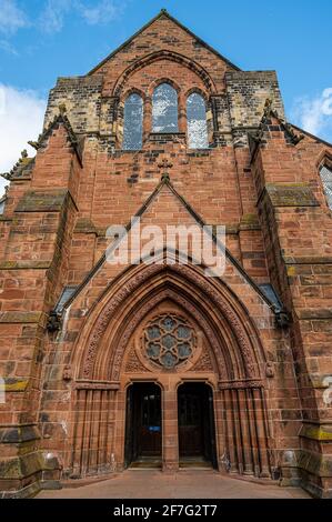 Carlisle, ville des lacs, Cumbria, Angleterre Banque D'Images