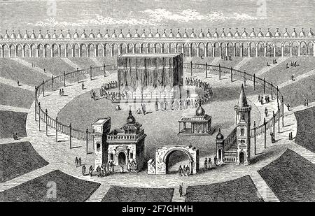 La Mecque, Arabie saoudite, 19e siècle Banque D'Images