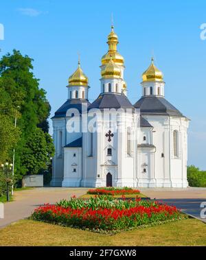 L'Église de Catherine est une église en activité à Chernihiv, en Ukraine. Principale attraction touristique Banque D'Images