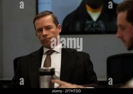 DATE DE SORTIE: Avril 30, 2021 TITRE: Tom Clancy's Without remorse STUDIO: Paramount Pictures DIRECTOR: Stefano Sollima PLOT: An ELITE Navy SEAL présente une conspiration internationale tout en cherchant justice pour le meurtre de sa femme enceinte. AVEC: GUY PEARCE comme secrétaire Clay. (Image de crédit : © Paramount Pictures/Entertainment Pictures) Banque D'Images