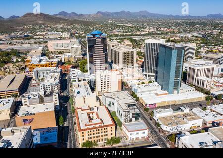 Centre-ville de Tucson, Arizona, États-Unis Banque D'Images