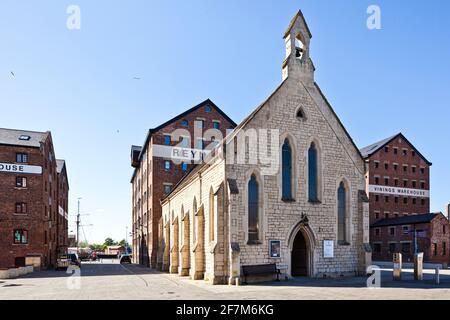 La chapelle des marins construite en 1849 pour accueillir les marins des quais de Gloucester, Gloucester, Royaume-Uni Banque D'Images