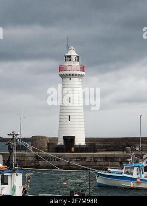 Phare de Donaghadee, Irlande du Nord, Royaume-Uni Banque D'Images