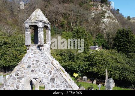 Logie Kirk est église et cimetière à l'est de Stirling Banque D'Images