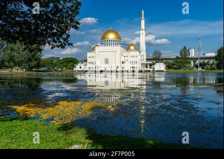 Mosquée Puchong Perdana, Selangor, Malaisie Banque D'Images