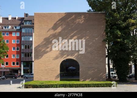 Musée Brandhorst et Türkentor, Munich, Bavière, Allemagne, Europe Banque D'Images