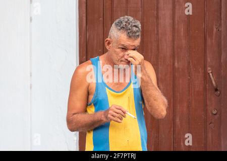 Scènes dans la ville de Santa Clara, Villa Clara, Cuba, année 2016 Banque D'Images