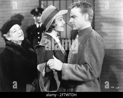 EMMA DUNN JANE BRYAN et JAMES CAGNEY à CHAQUE AUBE je DÉCÈDE 1939 réalisateur WILLIAM KEIGHLEY First National Pictures - Warner Bros. Banque D'Images