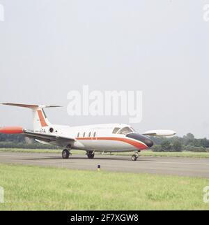 HFB (Hamburger Flugzeug Bau) 320 Hansa Jet de la RijksvaartSchool à Eelde. Banque D'Images