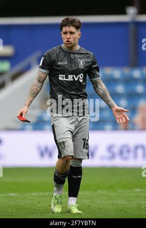 Londres, Angleterre, le 10 avril 2021. Josh Windass de Sheffield a été abattu mercredi lors du match de championnat Sky Bet au Kiyan Prince Foundation Stadium, Londres. Le crédit photo devrait se lire: David Klein / Sportimage Banque D'Images