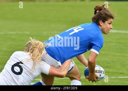 Parme, Italie. 10 avril 2021. Italie contre Angleterre, Rugby six Nations match à Parme, Italie, avril 10 2021 crédit: Agence de photo indépendante/Alamy Live News Banque D'Images