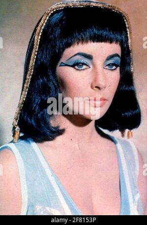 CLEOPATRA 1963 film de Fox du XXe siècle avec Elizabeth Taylor Banque D'Images