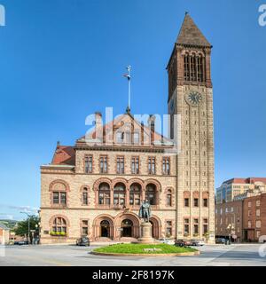 L'Hôtel de Ville d'Albany Banque D'Images