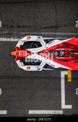 06 Muller Nico (ger), Dragon / Penske Autosport, Penske EV-5, action pendant l'ePrix de Rome 2021, 3e tour du Championnat du monde de Formule E 2020-21, sur le Circuito Cittadino dell'EUR du 9 au 11 avril, à Rome, Italie - photo Germain Hazard / DPPI / LiveMedia Banque D'Images