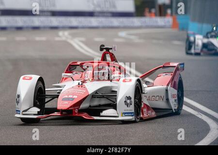 04/11/2021, Rome, Circuito di Roma, ABB Formula E WM Rome: Training, # 6 Nico Mueller (SUI), Team DRAGON PENSKE AUTOSPORT (Suisse/Croatie OUT) Banque D'Images