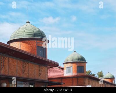 Market Hall ou mercado d'Olhao sur la côte de l'Algarve Ou au Portugal Banque D'Images