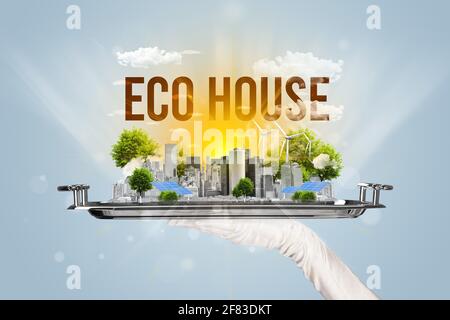 Concept éco-urbain pour serveur