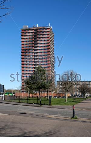 Martello court, Muirhouse et Pennywell Tower Blocks, Édimbourg, Écosse Banque D'Images