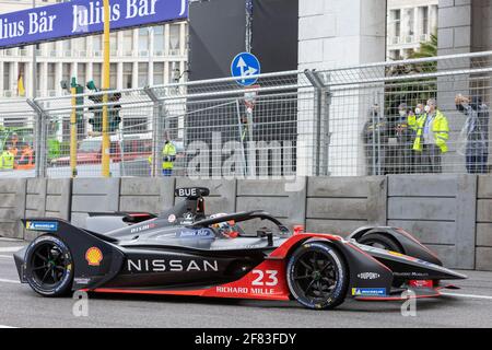 04/11/2021, Rome, Circuito di Roma, ABB Formula E WM Rome: E-Prix 2021 (Round 4), # 23 Sébastien Buemi (SUI), Team Nissan e.dams (Suisse/Croatie OUT) Banque D'Images