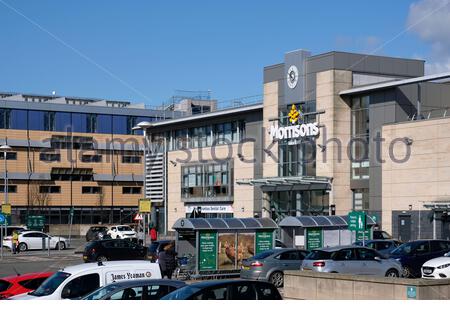 Morrisons Supermaket, Granton Édimbourg, Écosse Banque D'Images