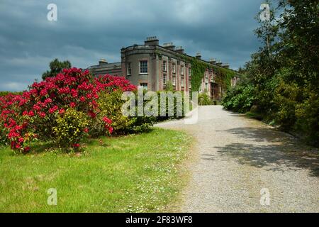 Maison et jardins de Bantry dans la baie de Bantry sur le Wild Atlantic Way à West Cork en Irlande Banque D'Images