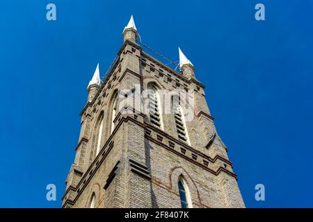 Église presbytérienne de Richmond Hill, Ontario, Canada - construite en 1880. Banque D'Images