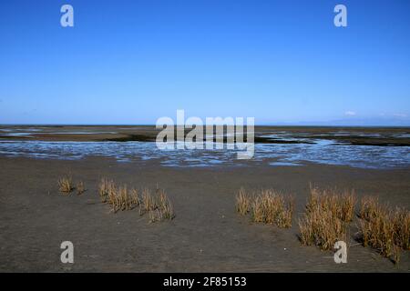 Adieu Spit vasime, à Puponga Golden Bay, Nouvelle-Zélande Banque D'Images