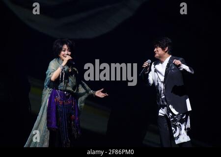 Taipei. 10 avril 2021. Emil Chau a tenu le concert de tournée mondiale à l'aréna de Taipei, Taiwan, Chine, le 10 avril 2021.(photo de TPG) crédit : TopPhoto/Alamy Live News Banque D'Images