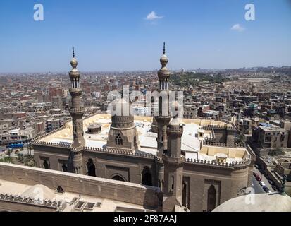 Mosquée d'al-Rifa'i, Le Caire, Egypte Banque D'Images