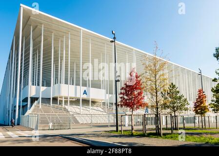 Le nouveau stade de football Girondins de Bordeaux, en Gironde, Nouvelle-Aquitaine, France Banque D'Images