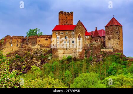 Hardegg Castle en Autriche Banque D'Images