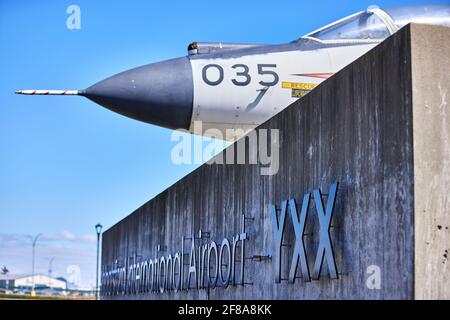 Aéroport international d'Abbotsford YXX Banque D'Images