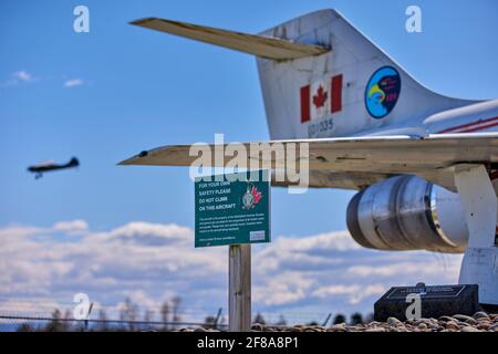 Aéroport international d'Abbotsford YXX Banque D'Images