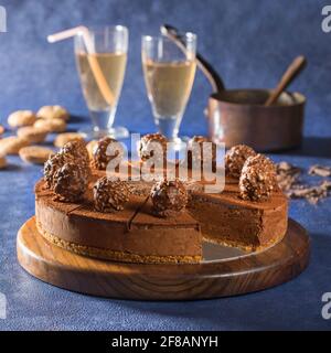 Tarte aux truffes au chocolat