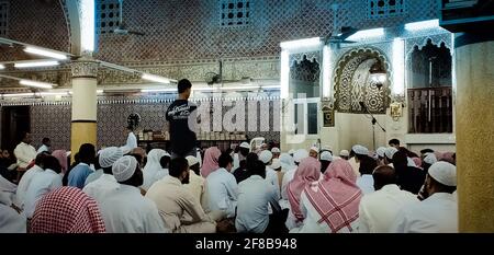 mosquée djeddah arabie saoudite Banque D'Images