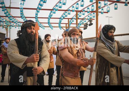 souk okaz festival culturel à taif, arabie saoudite Banque D'Images