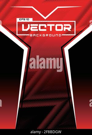 T shirt sport modèle. modèle uniforme. L'usure de l'équipe design. imprime le design. Illustration de Vecteur