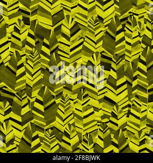 rayures feuilles sans couture motif vectoriel. ornement pour tissus, papiers peints, emballages et textiles. Banque D'Images