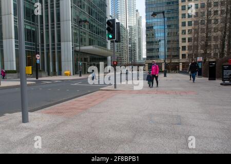 Jubilee Park, Canary Wharf Banque D'Images