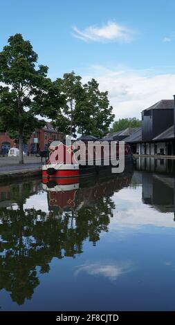 Bassin du Canal de Coventry Banque D'Images