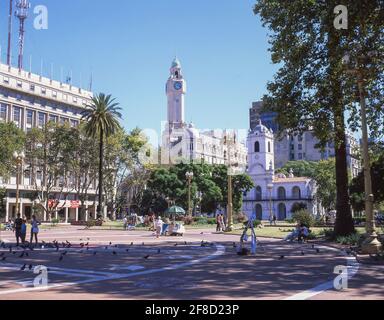 Plaza de Mayo, El Centro, Buenos Aires, Argentine Banque D'Images