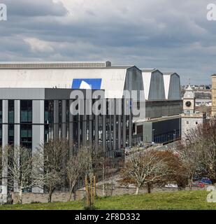 Le géant de la défense Babcock International, exploitant du chantier naval de Devonport, la plus grande base navale d'Europe occidentale, a annoncé des pertes d'emplois Banque D'Images