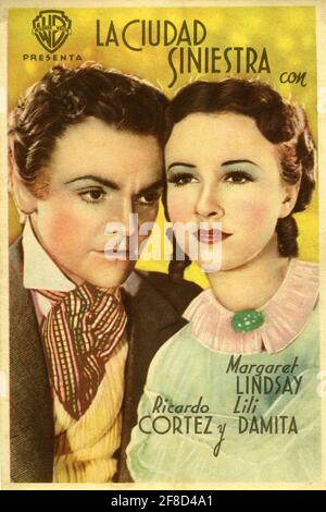 JAMES CAGNEY et MARGARET LINDSAY dans FRISCO KID 1935 réalisateur LLOYD BACON Warner Bros. Banque D'Images