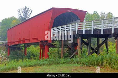 Roseman Bridge, Iowa Banque D'Images