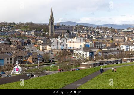 Derry City - Bogside Banque D'Images