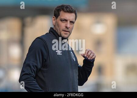 Huddersfield, Royaume-Uni. 23 mars 2021. Jonathan Woodgate directeur de l'AFC Bournemouth à Huddersfield, Royaume-Uni, le 3/23/2021. (Photo de Dean Williams/News Images/Sipa USA) crédit: SIPA USA/Alay Live News Banque D'Images